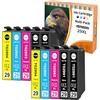 Starlet24 10x 29XL Cartucce compatibili con Epson 29XL Multipack per Expression Home XP-235 XP-245 XP-342 XP-332 XP-352 XP-345 XP-442 XP-445 XP-432 XP-335 XP-435 XP-247