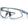Oakley Occhiali Oakley Rslv stonewash trasparente opaco lente clear/nero iridium fotocromatica