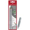 Faber-Castell 111992 - Matita Jumbo Grip HB (pacchetto con 2 matite e gomma)