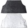 KIMISS Copertura per Parabrezza per Auto, 210 X 120 Cm Copertura per Parabrezza Anteriore Magnetica per Automobile Protezione per Parabrezza Ghiaccio Gelo Nera
