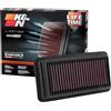 K&N Filtro Aria di ricambio compatibile con Honda Civic 1.5 2016- / CR-V 1.5 2017- (33-5044)