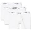 Calvin Klein 3p Low Rise Trunk'' Boxer a Pantaloncino, 100 Bianco - Bianco, S (Pacco da 3) Uomo