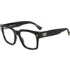 DSQUARED2 D2 66 Occhiali, 54 da uomo, nero