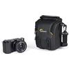 Lowepro Adventura SH 115 III, Borsa per Fotocamera con Tracolla Regolabile/Rimovibile, Zaino per Fotocamera Mirrorless, Compatibile con Sony Alpha 6000 Series, Nero