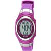 Armitron - Orologio sportivo da donna, digitale, con cronografo, cinturino in resina, 45/7043, Viola