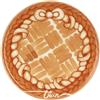 THUN, Piattino Dessert in Porcellana, Linea AbbracciAMI, Piattino da Collezione, Idea Regalo per Natale, Ø 20.7 cm