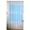 Gardinenbox Bogenstore 13140 - Tenda Jacquard, 245 x 300 cm, motivo floreale, nastro arricciato universale, nastro pieghevole Store, colore: Bianco