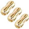 TengKo Coassiale RF Adattatore Connettore SMA coassiale Jack Connettore SMA Femmina a Femmina SMA (3-Pack)