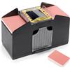 FSWWSF Mischia Carte Automatico Card Shuffler Funzionamento a Batteria Mescolatore Carte da Gioco per Tutti i Tipi di Giochi di Carte, ECC.per Feste in Famiglia