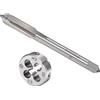 CoCud Set Rubinetti e Matrici, M7 x 0.5 Filettatura, Metrico Acciaio Alta Velocità Macchina Rubinetto per Vite & Kit Utensili per Stampi Tondi - (per Riparazione), 1-Set