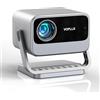 VOPLLS 【Netflix Ufficiale & Auto Focus/Keystone】Proiettore 4K 900ANSI 1080P Nativo Full HD, VOPLLS Videoproiettore WiFi 6 Bluetooth con Dolby Audio per Esterni/Home Cinema per Smartphone/HDMI/USB/AV