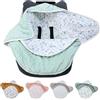 amo nenes avvolgere coperta seggiolino auto per l'inverno e la transizione buggy sacco a pelo universale footmuff baby coperta cotone baby pucksack per carrozzina seggiolino auto per bambini 0-12 mesi