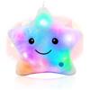 Shengou Cuscino con Led,Cuscini a Forma di Stella,Cuscino Forma Stella,Cuscino Luminoso Notte,Cuscino Stella Bambina,Cuscino a Forma di Stella,Cuscino Stella Bambini,Deco Stella Cuscino (Bianco)