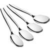 Yarebest Cucchiaio da Servizio, Set di 4 Cucchiaio Grande in Acciaio Inox