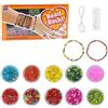 Toivize Kit per la Creazione di Braccialetti Fai-Da-Te per Ragazze, Perline per Braccialetti dell' Amicizia con Perline Colorate, Fili e Ago per Perline - Crea Bellissimi Braccialetti dell'Amicizia