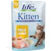 Life Pet Kitten Natural (pollo) - 6 bustine da 70gr.