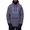 686 - Giacca da sci da infilare - Mens Waterproof Hoody Grey per Uomo in Softshell - Taglia S - Grigio