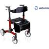 Rollator Pieghevole In Alluminio Verniciato Chiusura Tipo Passeggino Artemis - RP553 - Moretti