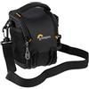 Lowepro Adventura SH 115 III, Borsa per Fotocamera con Tracolla Regolabile/Rimovibile, Zaino per Fotocamera Mirrorless, Compatibile con Sony Alpha 6000 Series, Nero