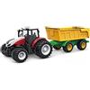 Amewi Trattore con rimorchio ribaltabile 1:24 RTR RC telecomandati