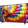 Lg Smart TV 65 Pollici 4K Ultra HD Display LED Sistema Web OS a5 Gen7 AI ThinQ Classe F colore Nero - 65UT80006LA