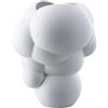 ROSENTHAL STUDIO-LINE VASO SKUM, STUDIO LINE BIANCO OPACO, L - h 26 x L 19.80 cm