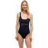 Tommy Hilfiger Donna Costume da Bagno One Piece Cut-out, Blu (Desert Sky), XS