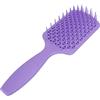 Brrnoo Spazzola per capelli, per evitare la caduta dei capelli Spazzola districante per parrucchieri(Viola-quadrato)