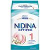 NESTLE' ITALIANA SpA Nestlé Nidina Optipro 1 Polvere 1,2kg - Latte in Polvere per Neonati, Senza Olio di Palma, con DHA