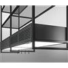 ELICA Cappa aspirante a isola OPEN SUITE SUPERIOR BL/F/80 - PRF0165965, nero satinato