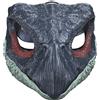 Mattel Jurassic World - Il Dominio Maschera di Dinosauro, ispirata al film, con fauci aperte, fattezze e colori realistici, aperture per occhi e naso e cinturino per fissarla, costume regalo da 4+ anni GWY33
