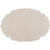 Blanc Mariclò Tovaglietta americana ovale, color naturale di Blanc Mariclò. Dimensioni: 35x50cm, 100% cotone
