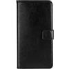 generale Compatibile con Asus Zenfone Max Pro (M2) ZB631KL / X01BD X01BDA S660 CUSTODIA cover STAND FLIP LIBRO magnetica GEL SILICONE TPU protezione portafoglio porta carte (Nero)