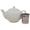 McEntee's Tea McEntee's Dublin - Teiera in ceramica da 600 ml (2 tazze) con infusore rimovibile in acciaio inox