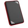 SilicoN-Power Silicon Power Armor A62 disco rigido esterno 4000 GB Nero, Rosso SP040TBPHD62LS3K