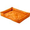 M&Catree Letto per Cane/Gatto, Cuscino per Cani Impermeabile Divano per Cani Cuccia Cane Interno - Arancione (Aggiornamento), S: 30 * 40 * 5CM