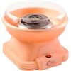 Bestron Macchina per zucchero filato in per casa, dispositivo per zucchero filato con 10 bastoncini e misurino, ideale per feste di compleanno per bambini e divertimento in casa, colore: Arancione