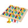 small foot 2489 Sudoku small foot in legno, nove campi Sudoku con combinazioni di numeri da 1-9, da 7 anni in poi