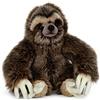 Living Nature Bradipo Living Nature, Peluche di Bradipo Realistico e Morbido, Naturli Eco-Friendly Plush, 22cm