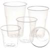G.M. DISTRIBUZIONE 100 Bicchieri Kristal da 160ml in PS Trasparente, Bicchieri Usa e Getta per Yogurt, Cocktail, Vini bianchi e rossi, Liquori, Bicchieri Multiuso Monouso per Bar e Lounge Bar
