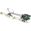 StarTech.com Scheda Audio interna PCI Express surround 7.1 canali - PCI Surround Sound Card a 24-bit , 192Khz