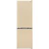 Sharp SJ-NBA21DMXJE - Frigorifero combinato, 331 Litri, Inverter, Classe E, No Frost, Beige