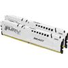 KINGSTON TECHNOLOGY Ram Kingston Fury Beast DDR5 6000Mhz (2x16) 32GB bianco xmp/expo CL30