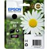 Epson Cartuccia d'inchiostro nero C13T18014010 T1801 circa 175 pagine 5.2ml standard