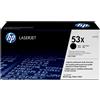 HP toner nero Q7553X 53X Circa 7000 Pagine