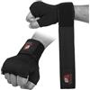 Belicon Sports Fasce da Boxe Belicon Sports-Gel, Bendaggi Interni Elastici Lunghi, Protezione Imbottita per Polso e Pugno, per Allenamento Boxe, Muay Thai, Kickboxing, Arti Marziali, Uomo Donna (Nero, S)