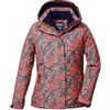 killtec Bambine e ragazze Giacca funzionale/giacca outdoor con cappuccio e paraneve KOW 355 GRLS JCKT, light moss, 176, 42147-000