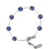 Sospiri Venezia Bracciale Donna 7 Perle in Vetro Diametro 8 mm Braccialetto Originale Vetro di Murano Gioiello Idea Regalo Made In Italy Certificato (Rosso)