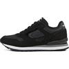 Champion RN85 Velour W Low, Sneakers Donna, Nero (KK001), 39 EU