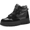s.Oliver Stivali da Donna WL Lace 5-26250-41, Neve, Nero, 40 EU
